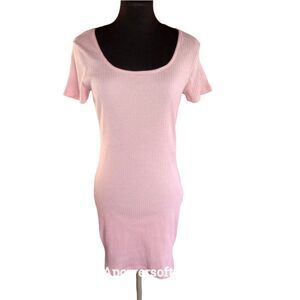 Rib Knit Bodycon Mini Dress (0812)